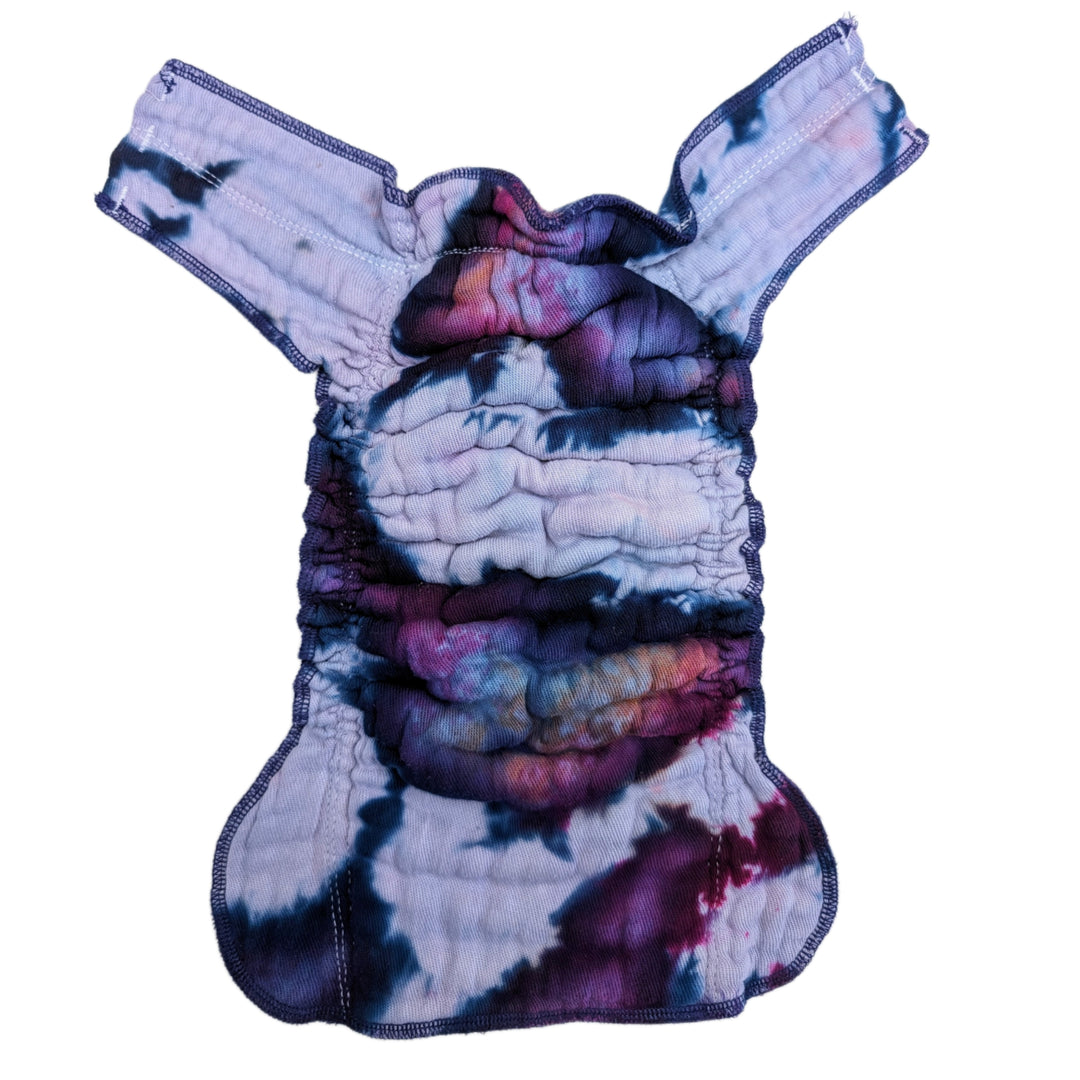 Fitted Cloth Diaper-Snap Free | Small | Hand-Dyed
