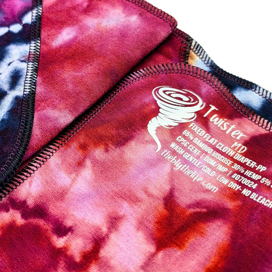 Fixed Flat Cloth Diaper | Heavy Absorbency | Twister-Wizard of OZ Collection
