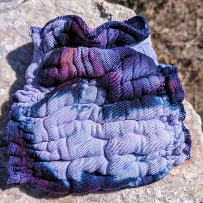Fitted Cloth Diaper-Snap Free | Small | Hand-Dyed