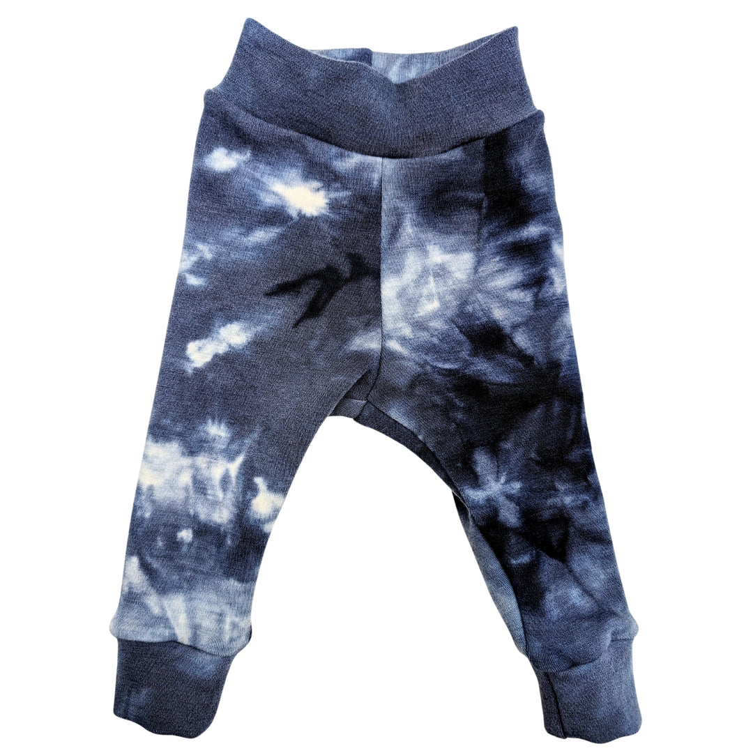READY TO SHIP | Relaxed Fit/High Rise Merino Wool Joggers | Winter Freeze | Medium