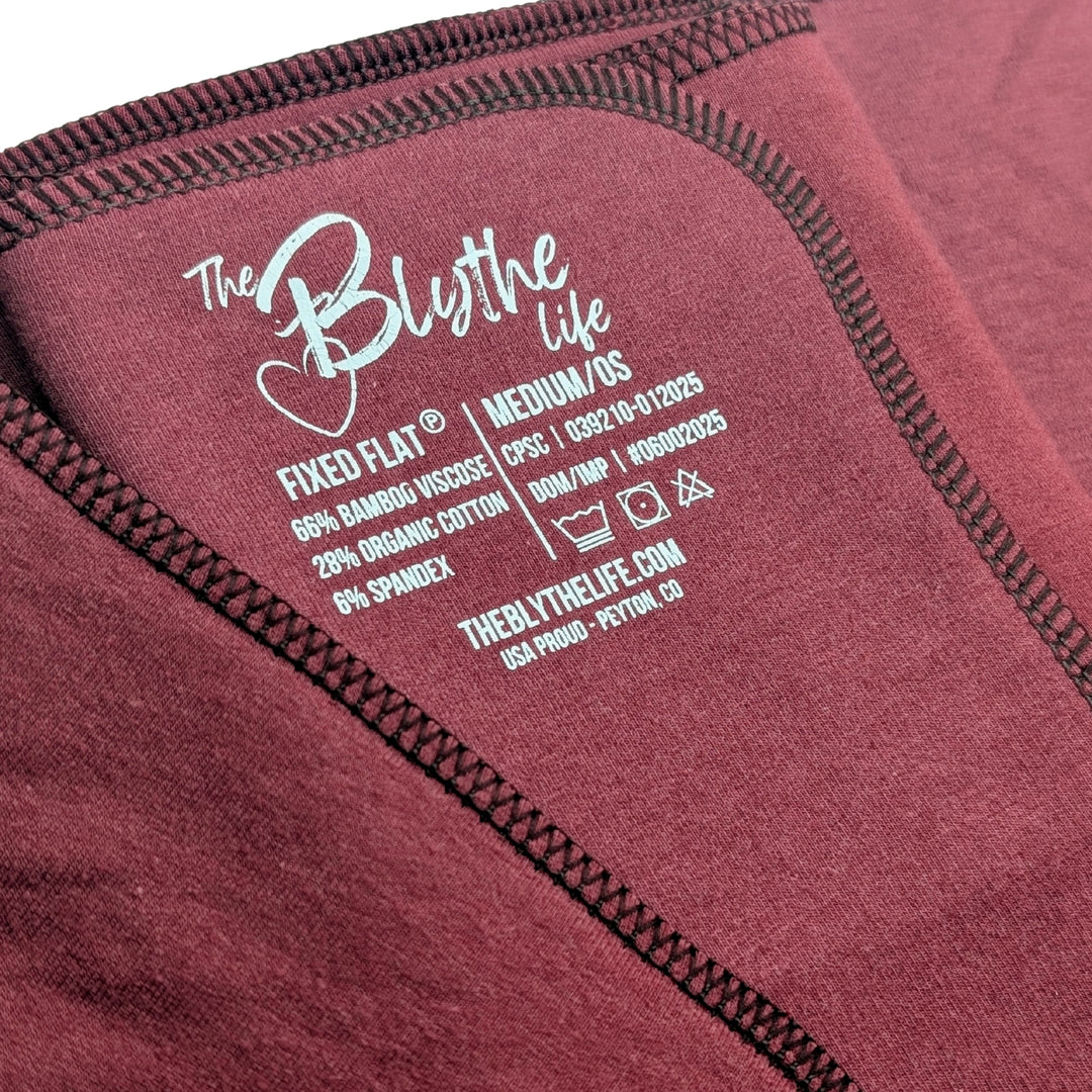 Fixed Flat Cloth Diaper | Heavy Absorbency | Berry