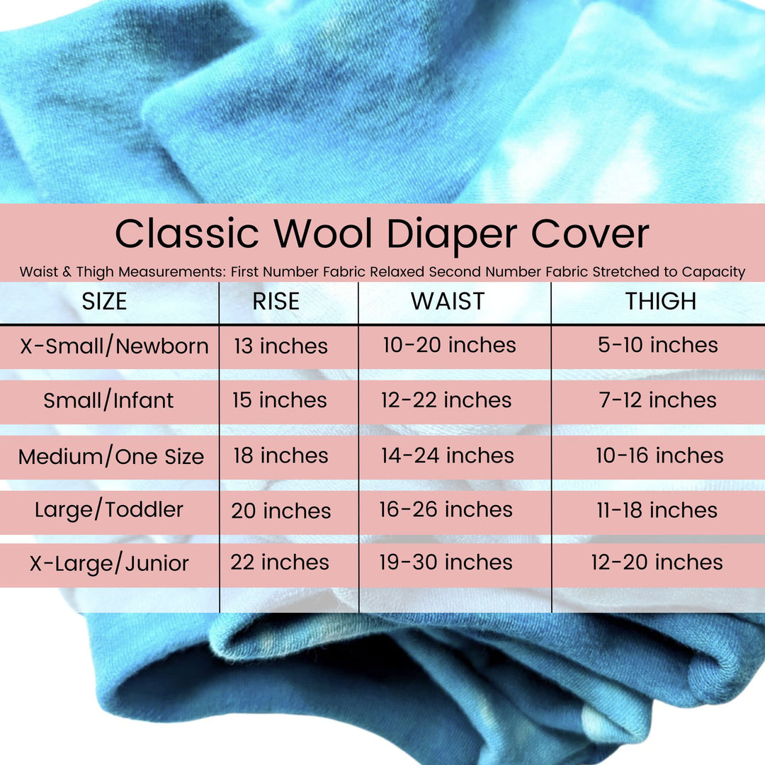 Merino Wool Diaper Cover | Stained Glass