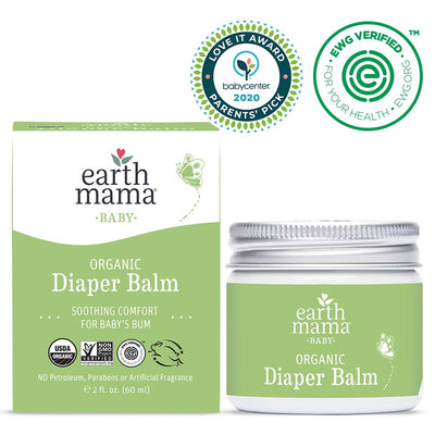 Earth Mama Organics | Organic Diaper Balm | 2 oz. (Ships Only to U.S.)