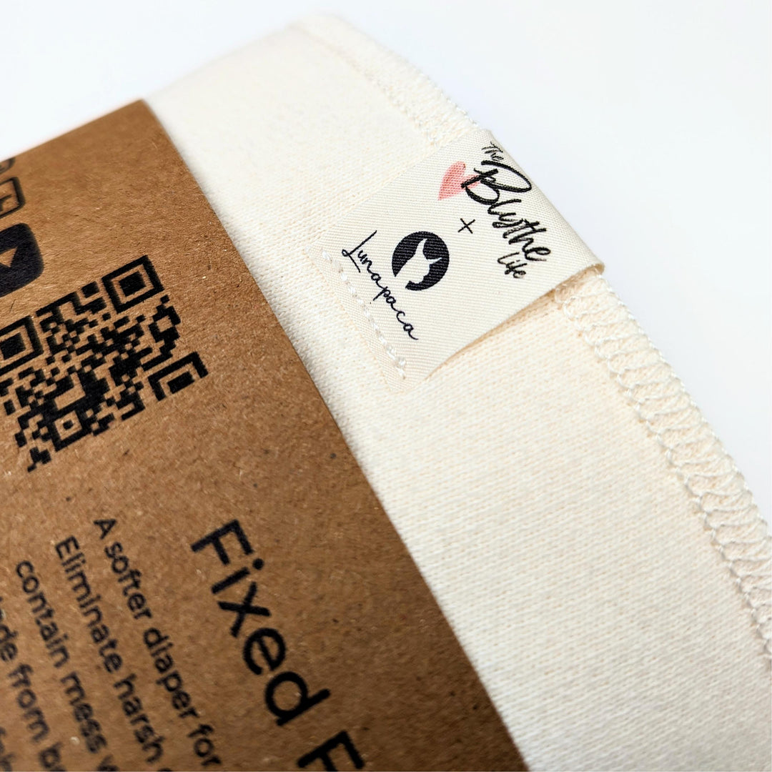 Fixed Flat Wrap-Lunapaca Collab | One Size (Medium) | Plastic Free | Outer Wraps Only