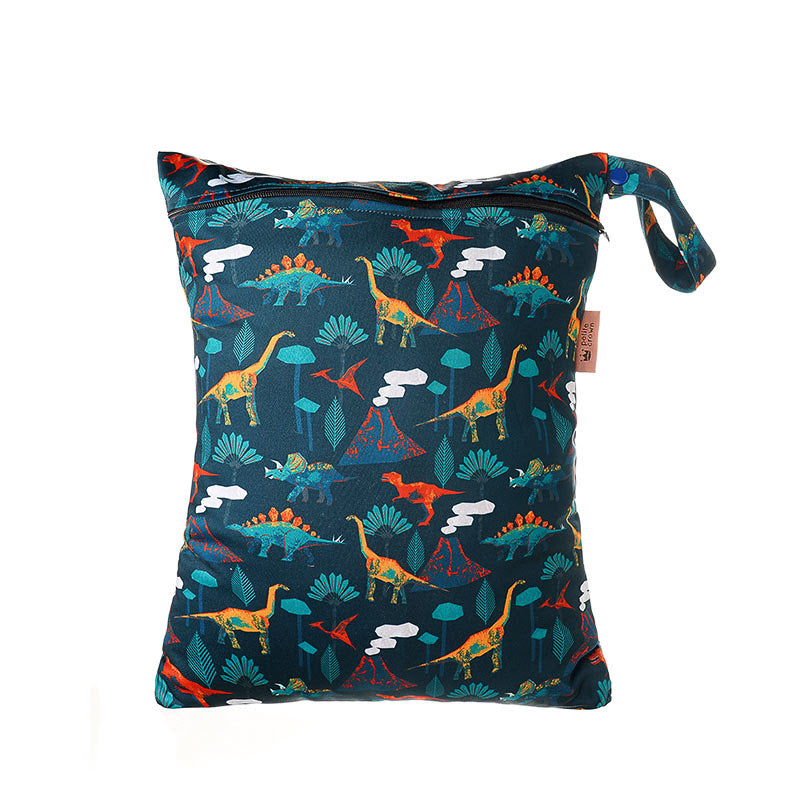 Petite Crown | Wet Bag | Medium | Dinos After Dark