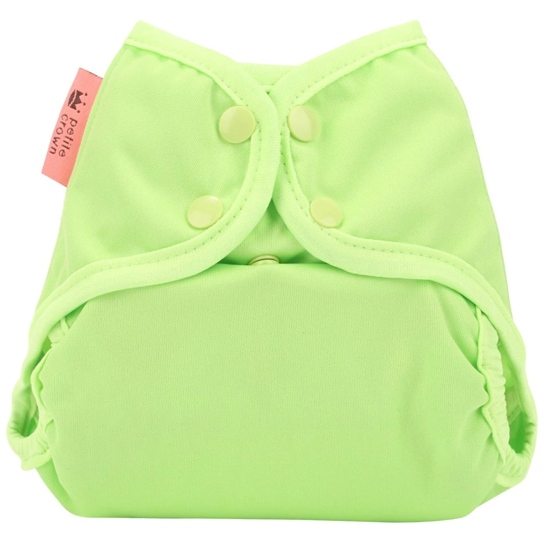Petite Crown | Catcher Cloth Diaper Cover | One Size | Pistachio