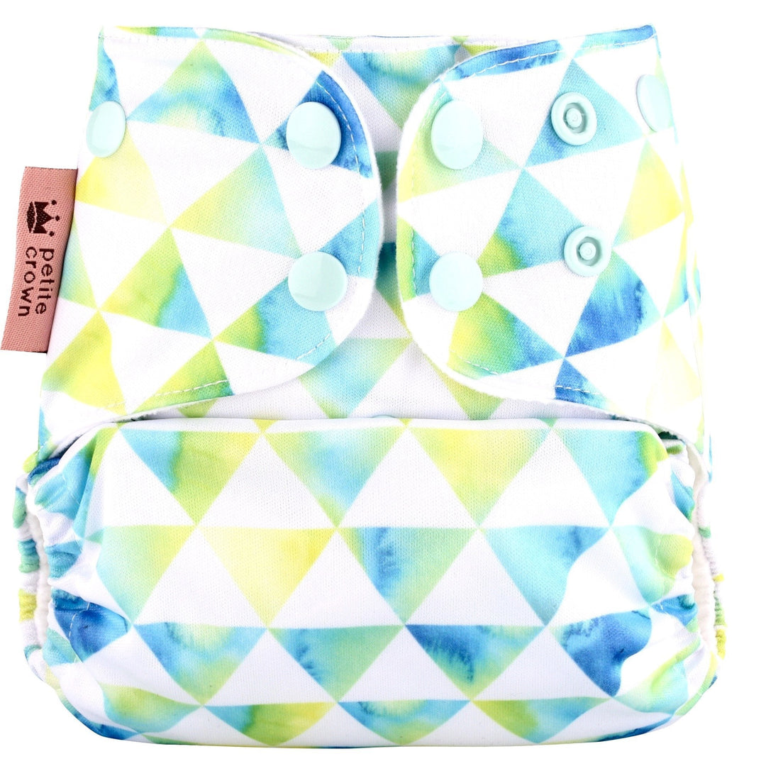 Petite Crown | Swim/Pocket Cloth Diaper | Plus (XL) | La Jolla