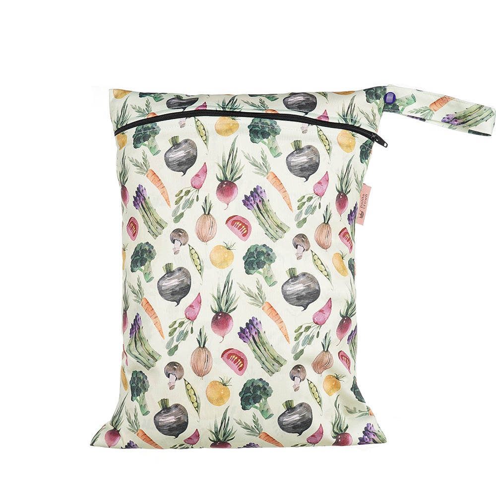 Petite Crown | Wet Bag | Medium | Veggies
