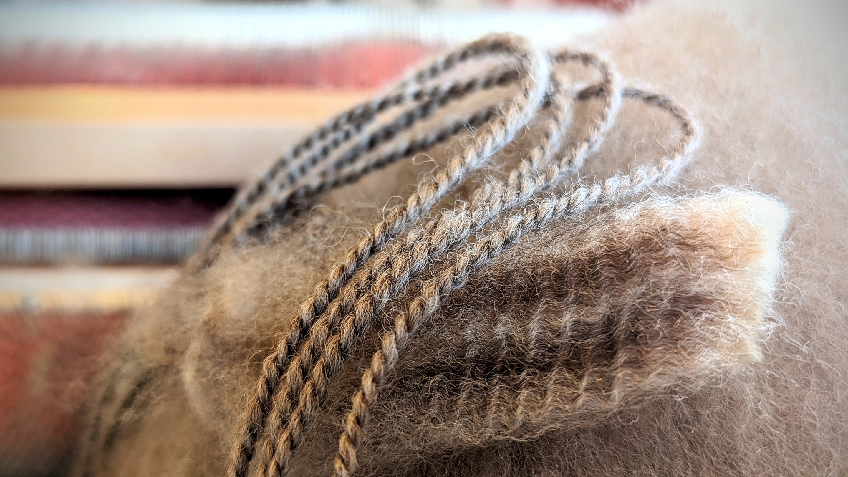 Beautiful Hand Processed Wool in Raw, Carded, and Yarn State