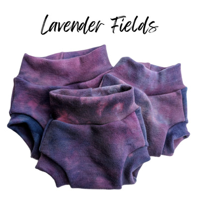 Merino Wool Diaper Cover | Lavender Fields