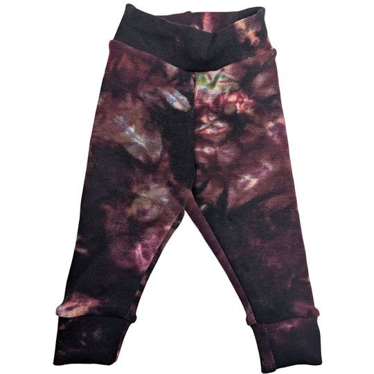 Relaxed Fit/High Rise Merino Wool Joggers | Plum