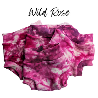 Merino Wool Diaper Cover | Wild Rose