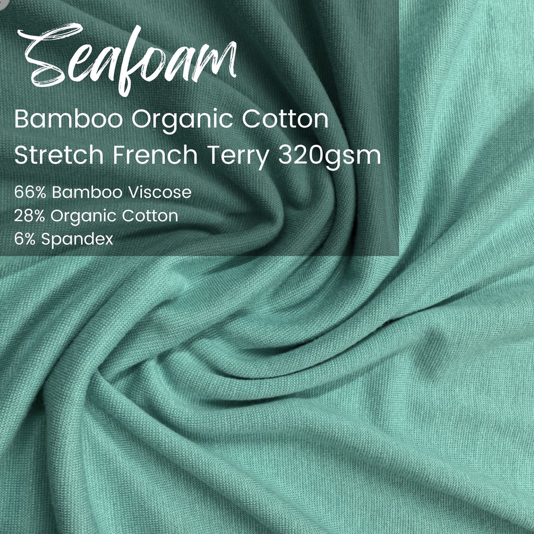 Fixed Flat Cloth Diaper© | Regular Absorbency | Seafoam/Jade