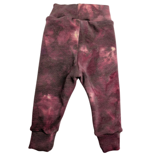 Relaxed Fit/High Rise Merino Wool Joggers | Dusk