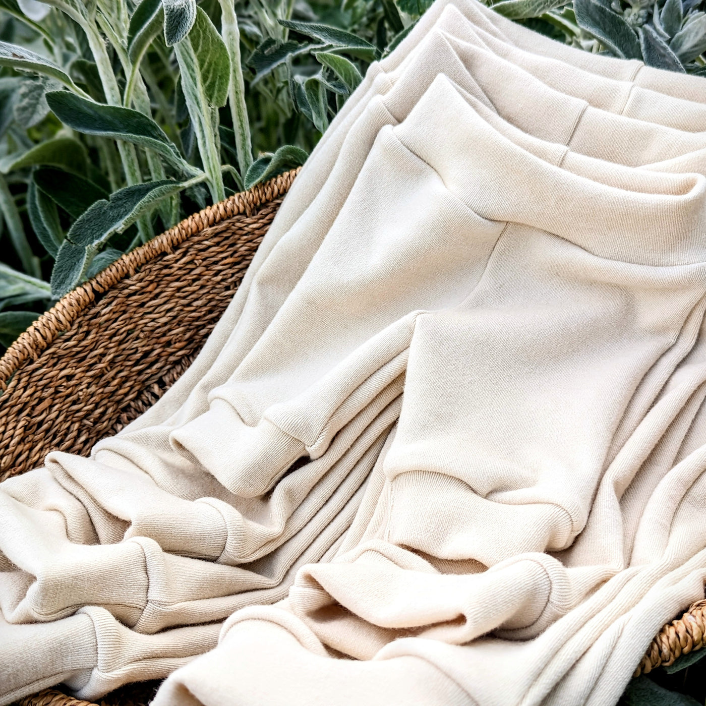 Made to Order | Merino Wool Capris | Natural or Hand-Dyed Merino Wool Stretch Interlock