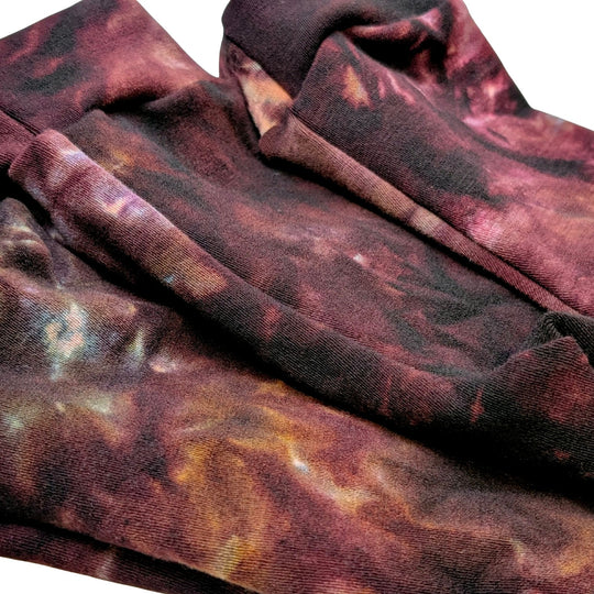 Relaxed Fit/High Rise Merino Wool Joggers | Plum