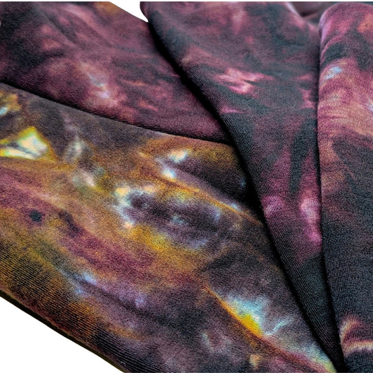 Relaxed Fit/High Rise Merino Wool Joggers | Plum