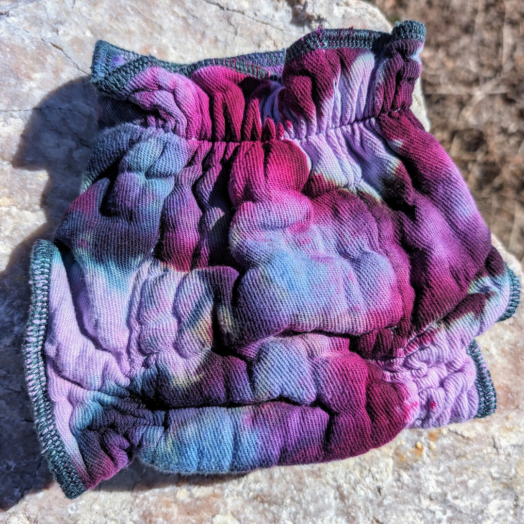 Fitted Cloth Diaper-Snap Free | Medium | Hand-Dyed