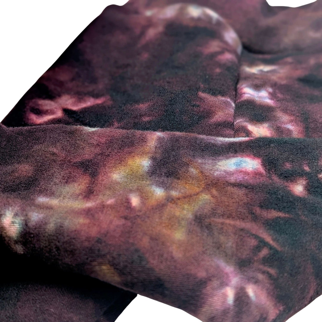 Relaxed Fit/High Rise Merino Wool Joggers | Plum