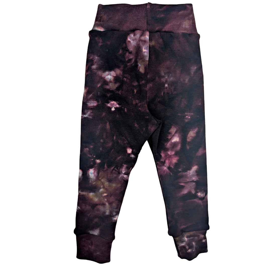 Relaxed Fit/High Rise Merino Wool Joggers | Plum