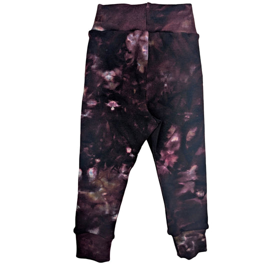 Relaxed Fit/High Rise Merino Wool Joggers | Plum