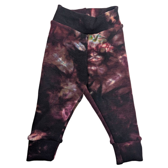 Relaxed Fit/High Rise Merino Wool Joggers | Plum