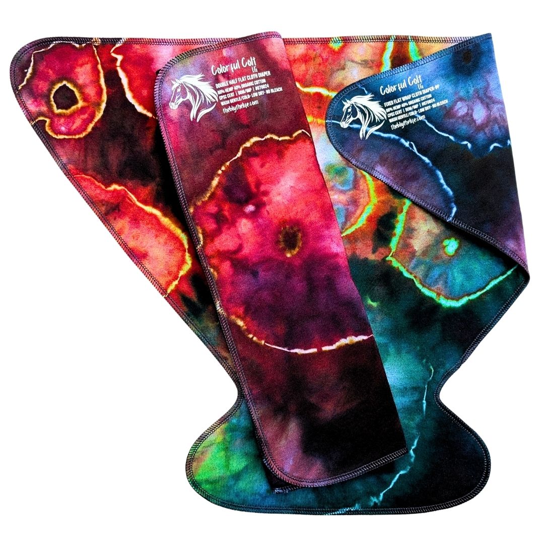 Fixed Flat Wrap System | Double Half Flat Insert | Colorful Colt-Wizard of OZ Collection