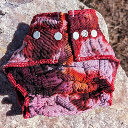 Fitted Cloth Diaper-Snap Closure | Large | Hand-Dyed