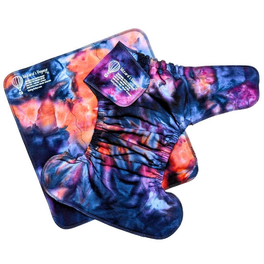 Fitted Cloth Diaper | Regular Absorbency-Comfort Serged | Wizard's Voyage-Wizard of OZ Collection