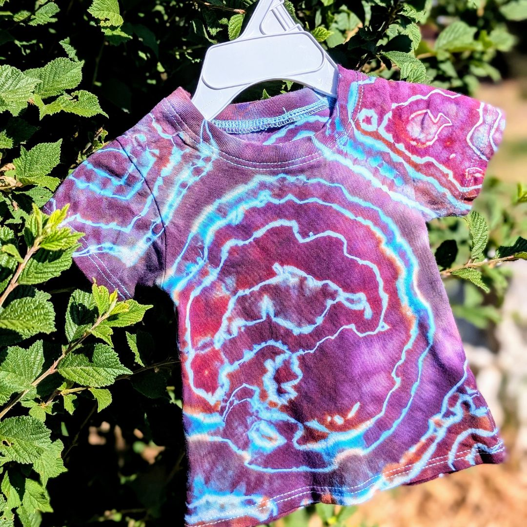 Unisex Hand-Dyed Organic Short Sleeve Tee | Infant Sizes | Dreamer