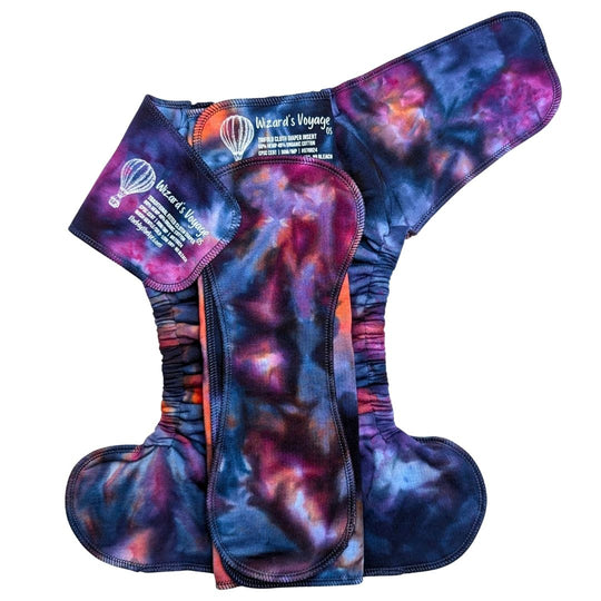 Fitted Cloth Diaper | Regular Absorbency-Comfort Serged | Wizard's Voyage-Wizard of OZ Collection