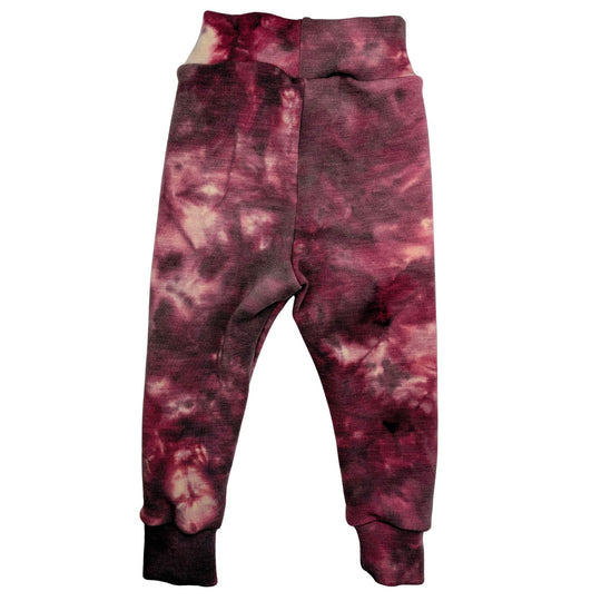 Relaxed Fit/High Rise Merino Wool Joggers | Dusk