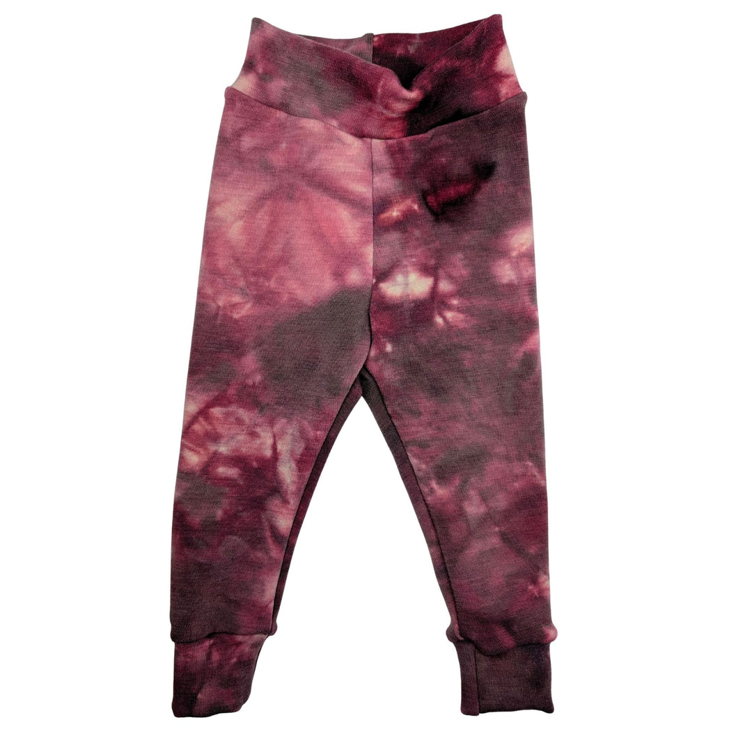 Relaxed Fit/High Rise Merino Wool Joggers | Dusk