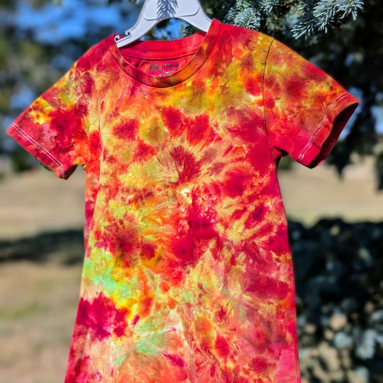 Unisex Hand-Dyed Organic Short Sleeve Tee | Infant Sizes | Tropical