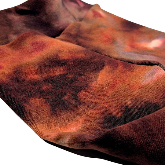 Relaxed Fit/High Rise Merino Wool Joggers | Fall Leaves