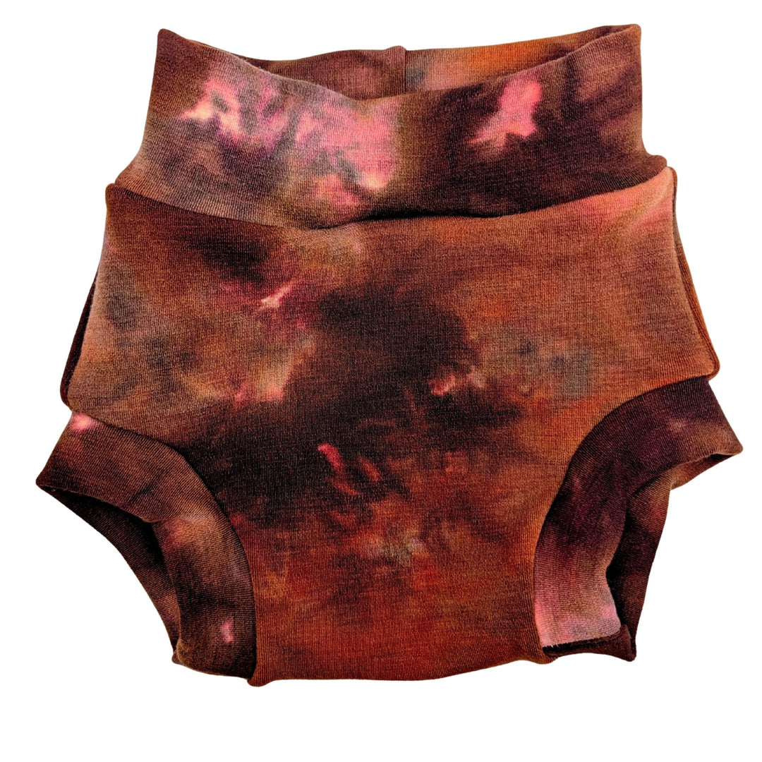 Merino Wool Diaper Cover | Fall Leaves