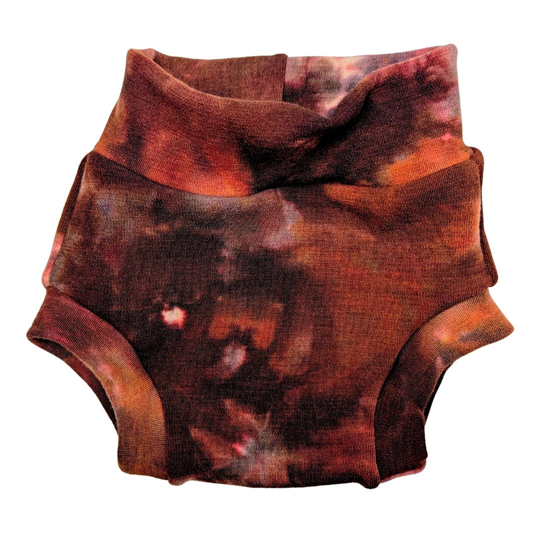 Merino Wool Diaper Cover | Fall Leaves