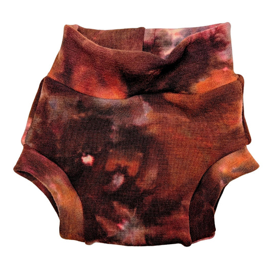 Merino Wool Diaper Cover | Fall Leaves