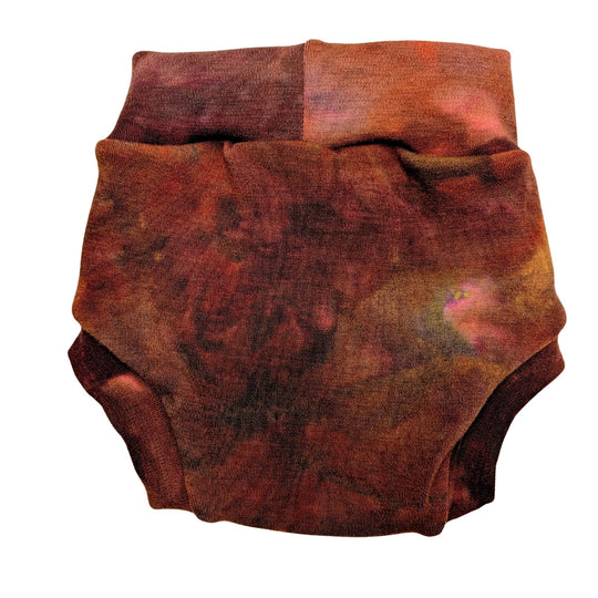 Merino Wool Diaper Cover | Fall Leaves