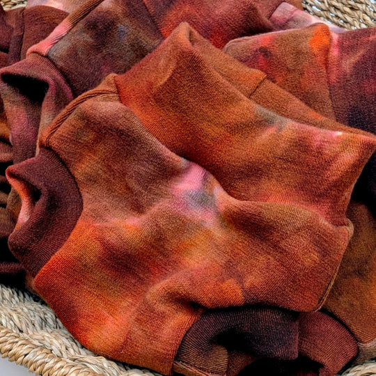Merino Wool Diaper Cover | Fall Leaves