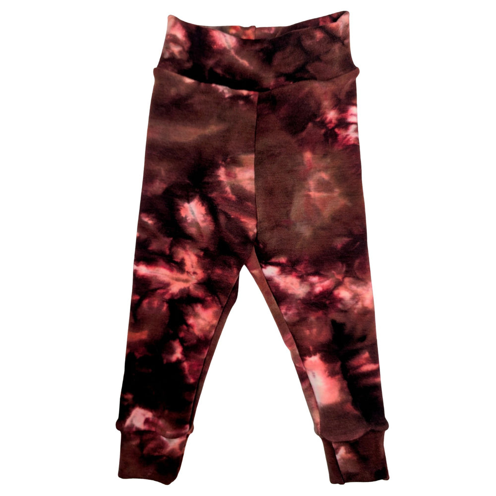 Relaxed Fit/High Rise Merino Wool Joggers | Cinnamon Twist