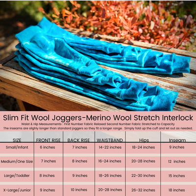 Ready to Ship | Slim Fit Merino Wool Joggers | Merino Wool Stretch Interlock