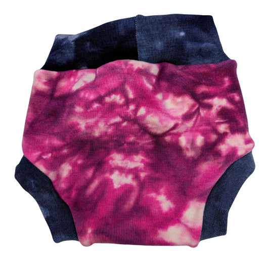 Merino Wool Diaper Cover | Strawberry Skies