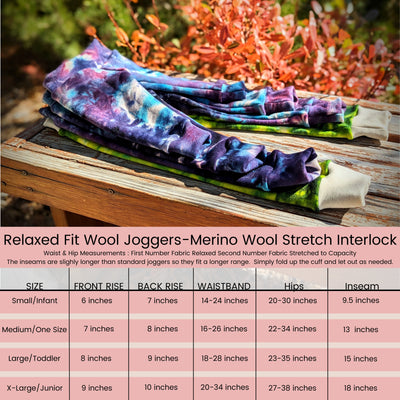 Ready to Ship | Relaxed Fit Merino Wool Joggers | Merino Wool Stretch Interlock