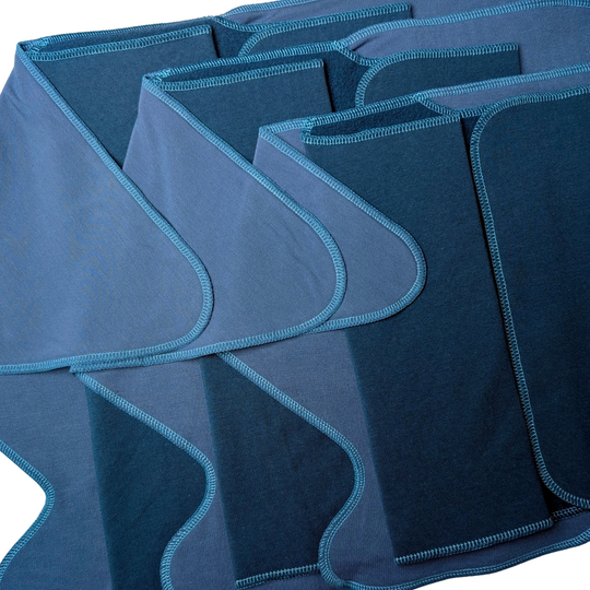 Fixed Flat Cloth Diaper© | Regular Absorbency | Stellar/Jade