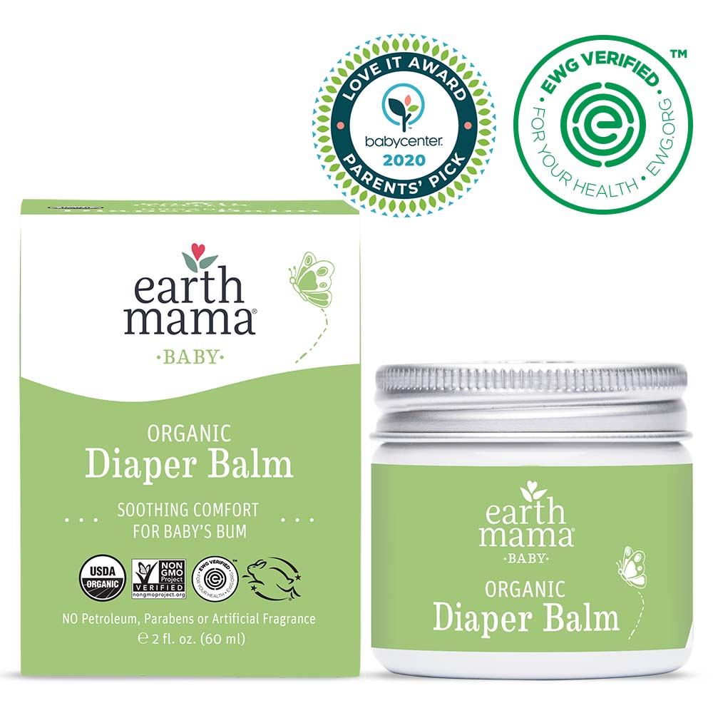 Earth Mama Organics | Organic Diaper Balm | 2 oz. (Ships Only to U.S.)
