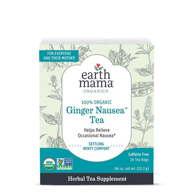 Earth Mama Organics | Organic Ginger Nausea Tea (Ships Only to U.S.)