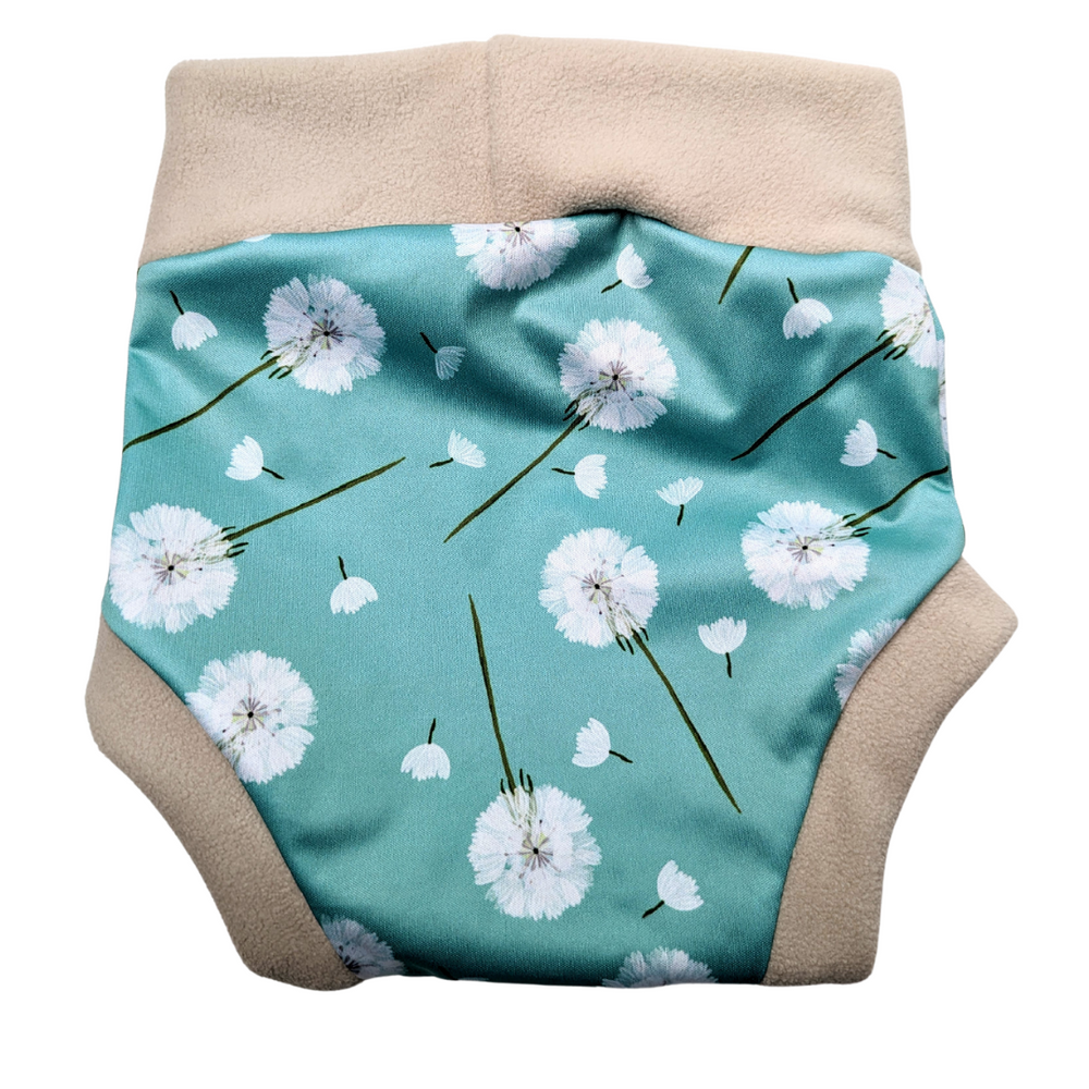 PUL/Fleece Combination Cloth Diaper Cover | Teal Wishes