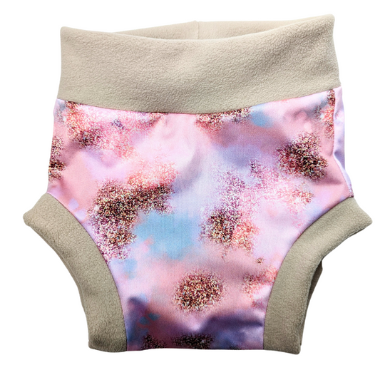 PUL/Fleece Combination Cloth Diaper Cover | Glamour