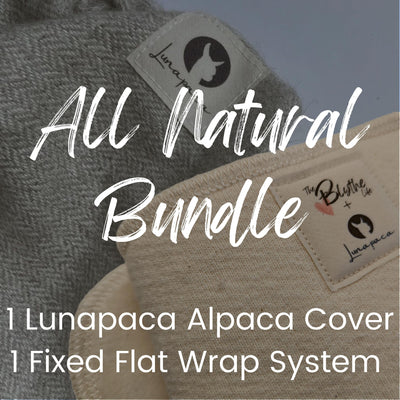 Lunapaca/The Blythe Life All Natural Bundle | 1 Cover and 1 Fixed Flat Wrap System